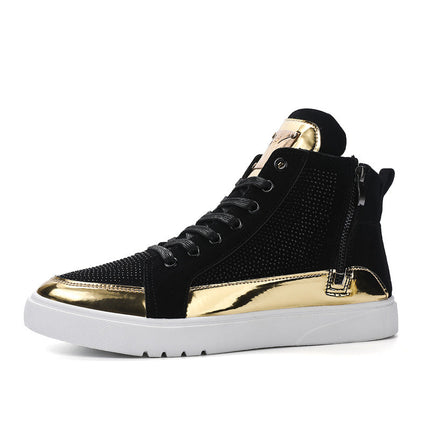 Europe Station Autumn And Winter S Tide High Top Board Shoes