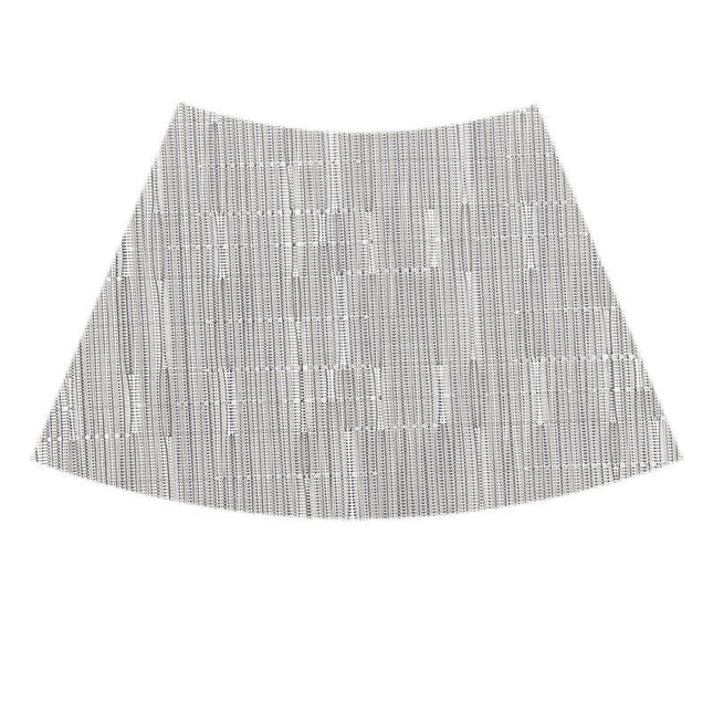 Round Table Fan-shaped Pvc Placemat Heat Insulation