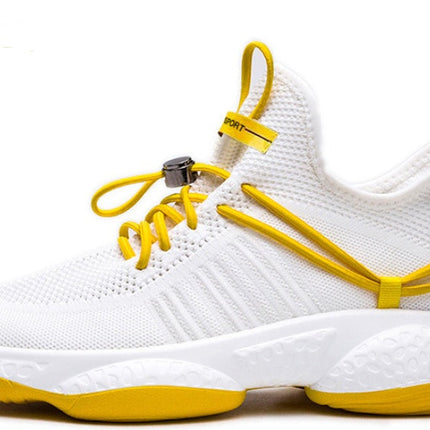 Real fly knitted men's shoes