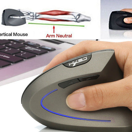 Souris ergonomique verticale Bluetooth Gamer souris KIT USB Rechargeable jeu 2.4G sans fil Mause pour ordinateur portable ordinateur portable