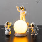 Gold / 3pcs moon light set