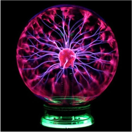Plasma Lightning Ball Electronic Magic Light Electrostatic Induction Ball Magic Ball With Music 4 Inch 5 Inch  6 Inch