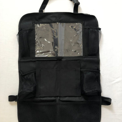 Child car seat back cover touch screen