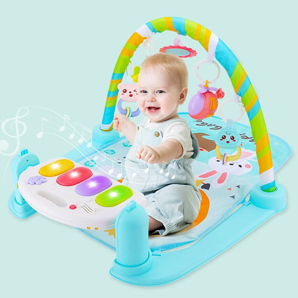 Baby pedal piano music fitness frame baby fitness blanket