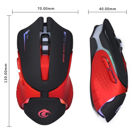 HXSJ A903 6-Key Optical Gaming Mouse 3200 DPI