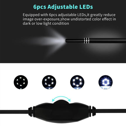 3-in-1 USB&Android&Type-c Ear Cleaning Endoscope HD Visual Ear Spoon Multifunctional Earpick With Mini Camera Ear Health Care Cleaning Tool