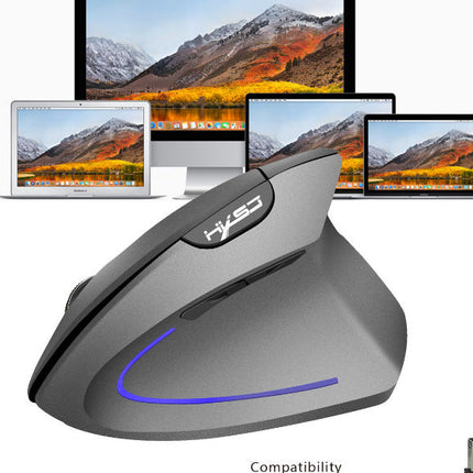 Souris ergonomique verticale Bluetooth Gamer souris KIT USB Rechargeable jeu 2.4G sans fil Mause pour ordinateur portable ordinateur portable