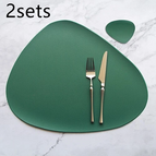 Green with Coaster / 2sets