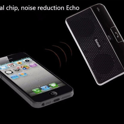 Wireless Bluetooth Car Kit Set Handsfree Speakerphone V4.0 Multipoint Sun Visor Speaker for Phone Smartphones Car Charger