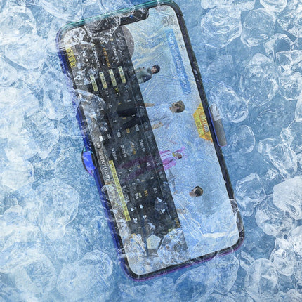 Peripheral cooling mobile phone radiator