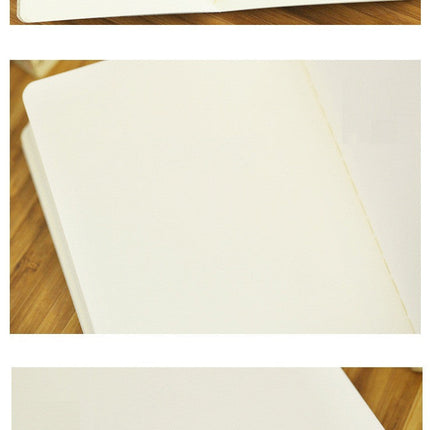 Retro Plain Blank Solid Color Graffiti Book