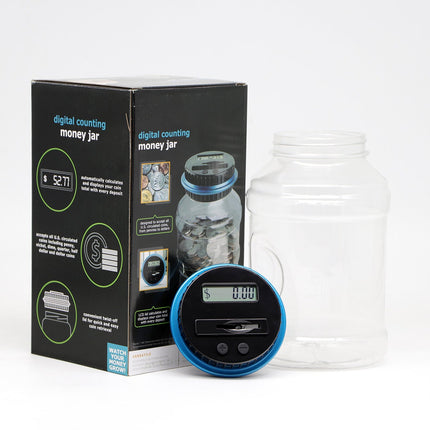 Electronic Digital Counting Coin Money Saving Box