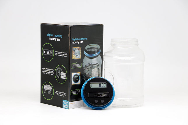 Electronic Digital Counting Coin Money Saving Box