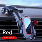 Suction Cup Mirror Red