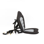 Laminated backrest without bag