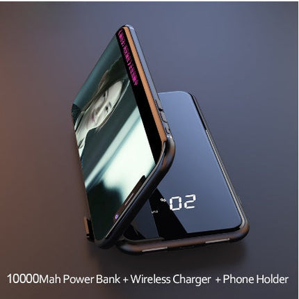 Wireless charging treasure mobile power