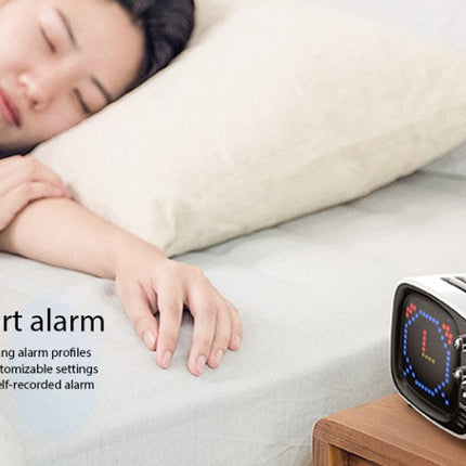 Unique portable smart bluetooth speaker & alarm clock
