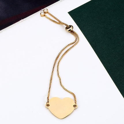 Heart telescopic bracelet DIY