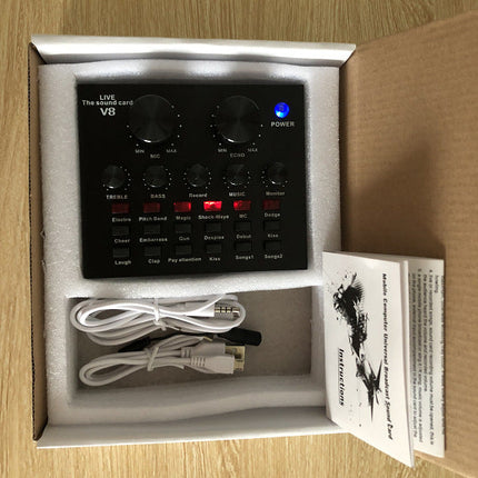 V8 sound card mobile computer universal