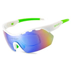 White Green Polarized Green