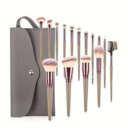15-Pieces Set: Professional Makeup Brush