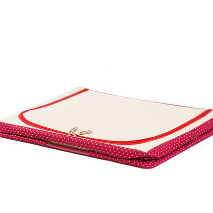 Steel Frame Storage Box Oxford Cloth Sorting Box Quilt Storage Box Folding Wardrobe Cloth Art Extra Large Storage Bag with Cover
