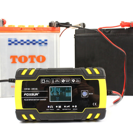 Motorcycle car battery charger