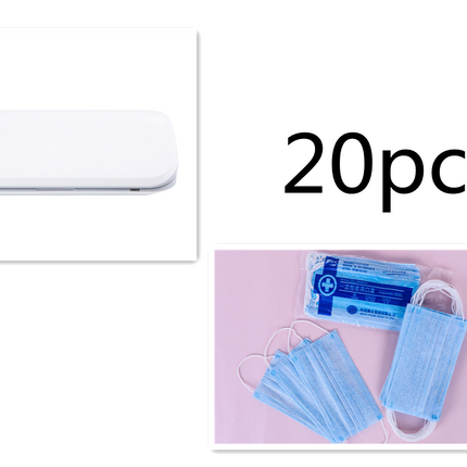 New 5V Double UV Phone Sterilizer Box Jewelry Phones Cleaner Personal Sanitizer Disinfection Box with Aromatherapy