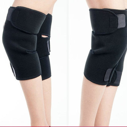 1 Pair Tourmaline Self Heating Knee Pads Magnetic Therapy Kneepad Pain Relief Arthritis Brace Support Patella Knee Sleeves Pads
