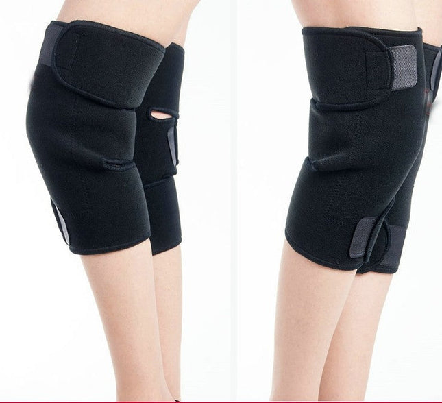 1 Pair Tourmaline Self Heating Knee Pads Magnetic Therapy Kneepad Pain Relief Arthritis Brace Support Patella Knee Sleeves Pads