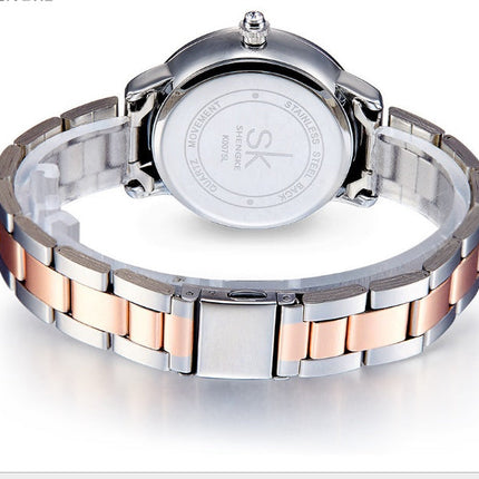 Shengke Rose Gold Watch