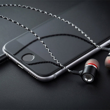 Fanbiya S1 metal headsetIn-Ear Earphones mobile phone earphone general with wheat bass