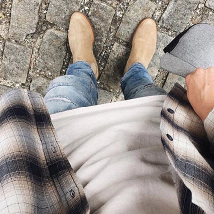 England autumn and winter thick boots