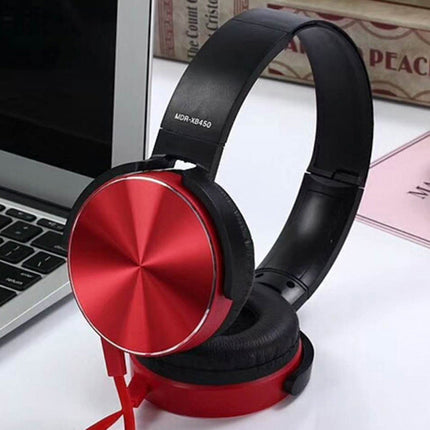 Head-mounted stereo bass headset