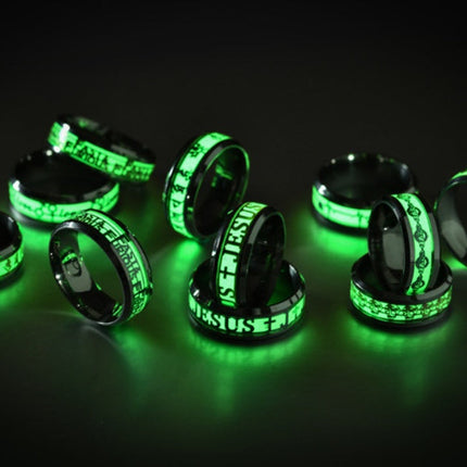 Luminous music five-line music score ring