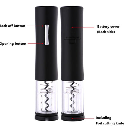 Electric Wine Opener Corkscrew Foil Cutter Set Automatic High-end Bottle Opener For Wine Kitchen Gadgets Can Opener