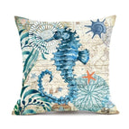 Seahorse / 45x45cm