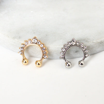 Ear clip ear stud