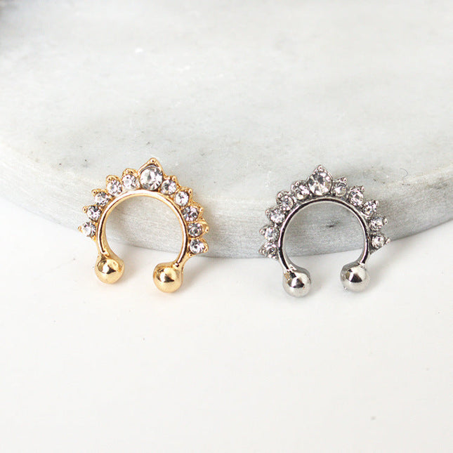Ear clip ear stud