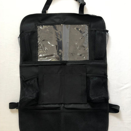 Child car seat back cover touch screen