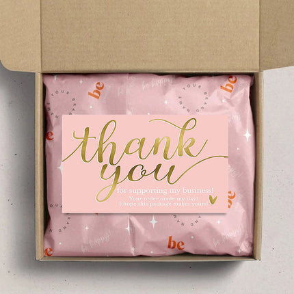 English Holiday Thank You Simple And DIY Creative Greeting Card