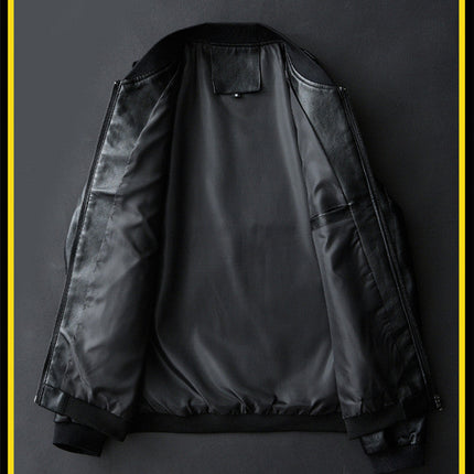 Korean Style Handsome Slim Plus Size Motorcycle Suit