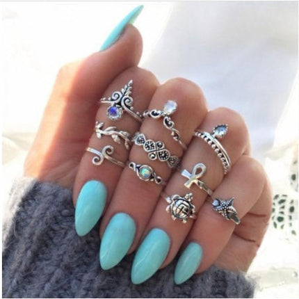 Diamond set ring jewelry