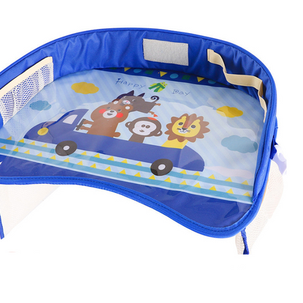 Baby car seat tray table