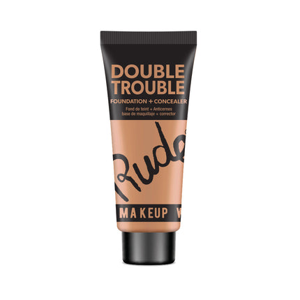RUDE Double Trouble Foundation + Concealer - Suede 15