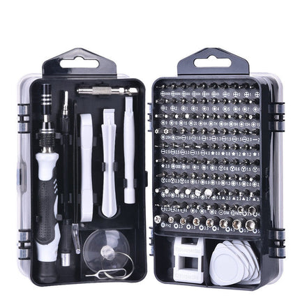 Compatible with Apple, Hot Sale 122 in 1Professional Multi Screwdriver Set for iPhone Android Laptop Computer DIY Repair Tool Kit