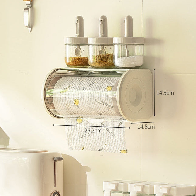Nachuan Wall-mounted Kitchen Tissue Storage Box Household Toilet