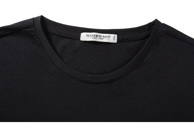 Tide Brand Color Print Plus Size T-shirt