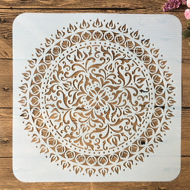 Mandala Furniture Tile Floor Wallpaper DIY Hand Account