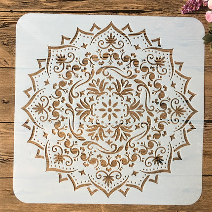 Mandala Furniture Tile Floor Wallpaper DIY Hand Account